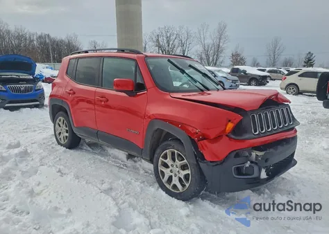 2016 Jeep Renegade Latitude from USA, damaged, VIN ZACCJBBT0GPD75341